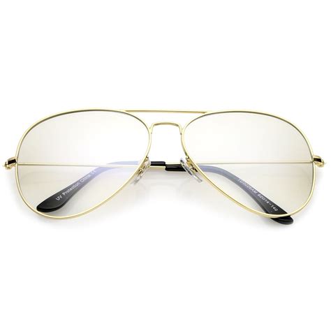 transparent aviator glasses